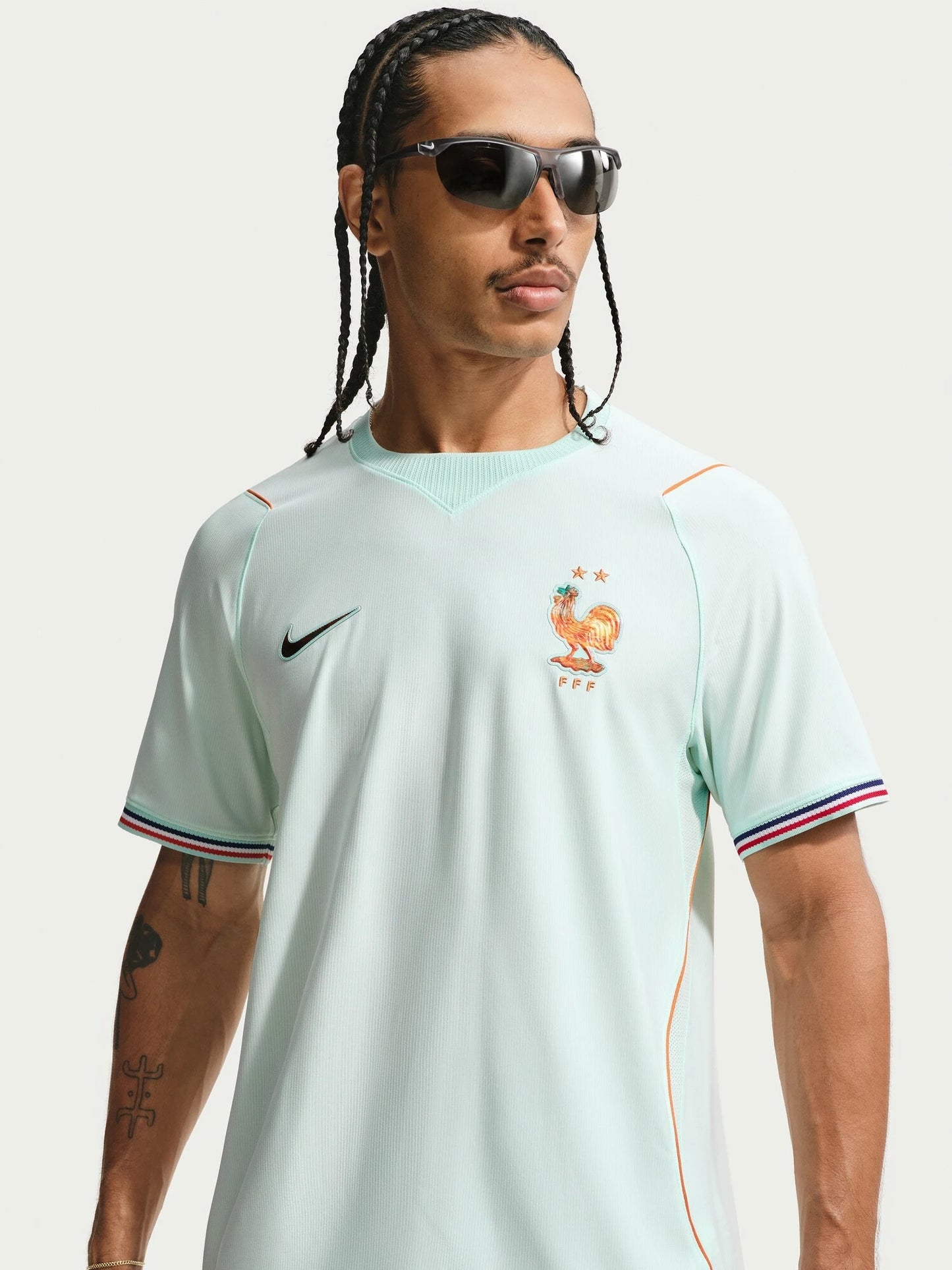 Nike France 2026 World Cup Away Soccer Jersey Men's Dri-FIT Quick Dry Football Jersey
