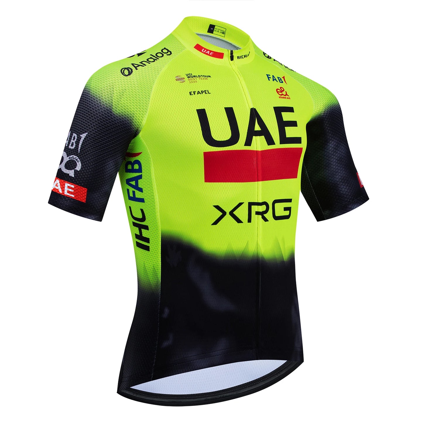 Yellow Cycling Jersey โ Quick-Dry Breathable Performance Fit