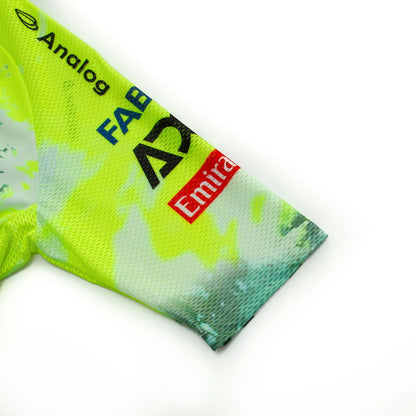 Yellow Cycling Jersey – Quick-Dry Breathable Performance Fit