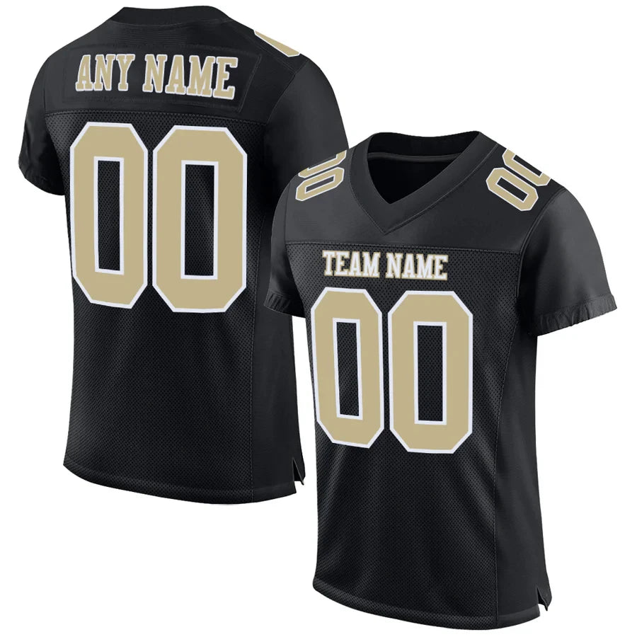 Custom Navy Football Jersey – Personalized Name & Number