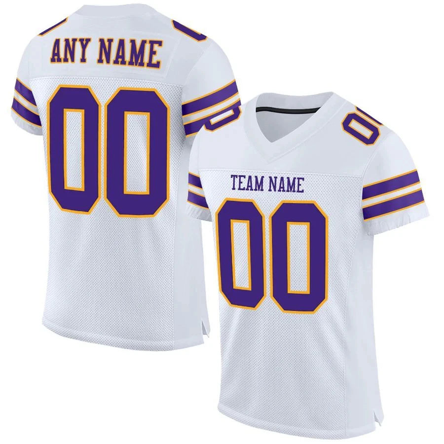 Custom Navy Football Jersey – Personalized Name & Number