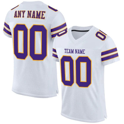 Custom Navy Football Jersey – Personalized Name & Number