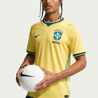 2026 World Cup Brazil National Team Home Football Jersey IF7054-724 Nike Men's/Women's Breathable Soccer Top