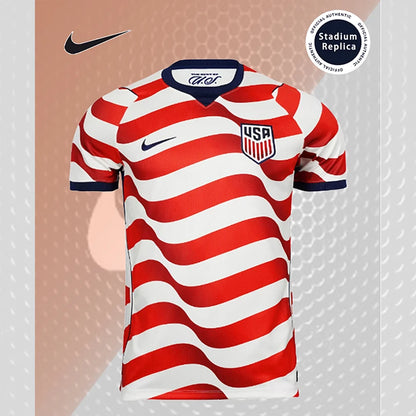 Nike Dri-FIT Unisex 2026 World Cup USA Home Fan Version Quick-Dry Soccer Jersey Short Sleeve T-Shirt IB5339-133