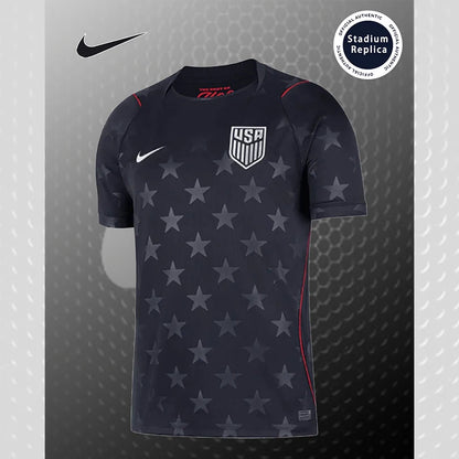 Nike Dri-FIT Unisex 2026 World Cup USA Away Fan Version Quick-Dry Soccer Jersey Short Sleeve T-Shirt IB5395-475
