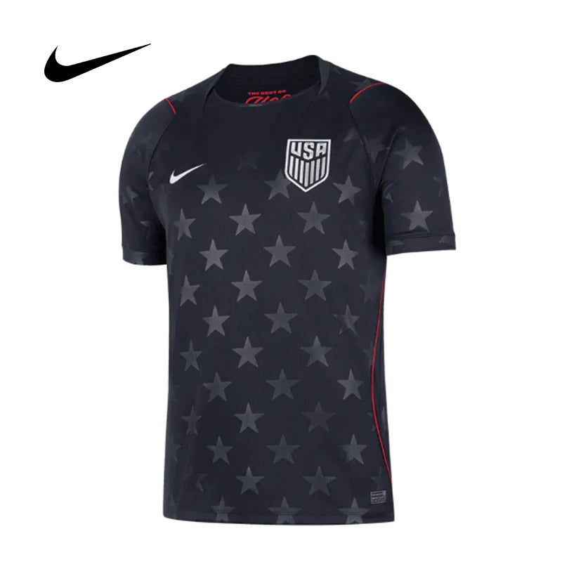 Nike Dri-FIT Unisex 2026 World Cup USA Away Fan Version Quick-Dry Soccer Jersey Short Sleeve T-Shirt IB5395-475