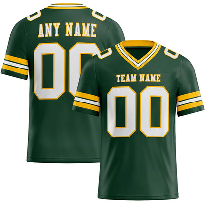 Custom Navy Football Jersey – Personalized Name & Number
