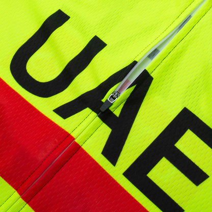 Yellow Cycling Jersey – Quick-Dry Breathable Performance Fit