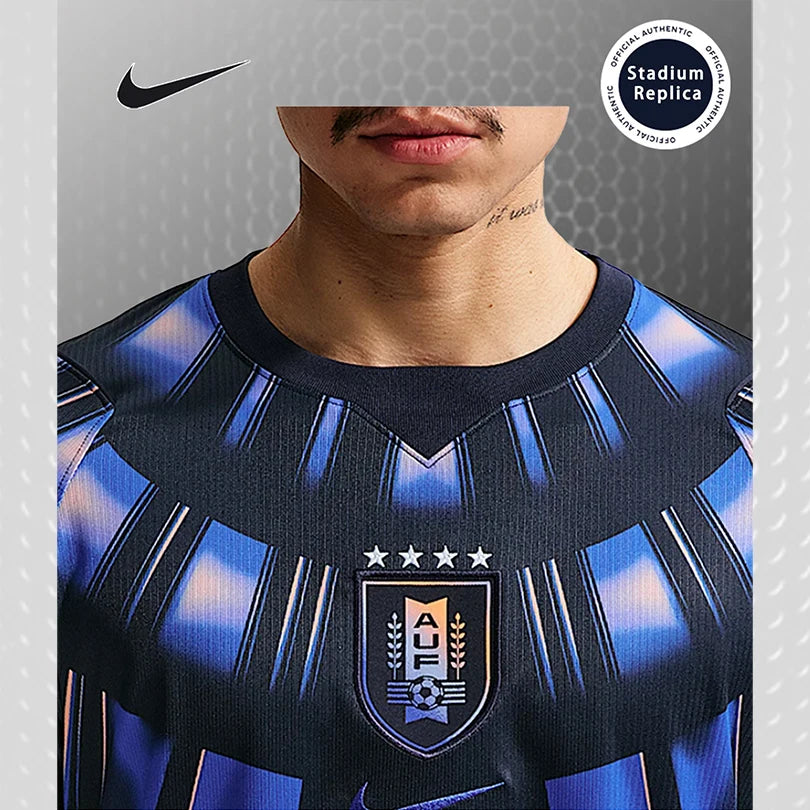 Nike Dri-FIT Unisex 2026 World Cup Uruguay Away Fan Version Quick-Dry Soccer Jersey Short Sleeve T-Shirt IO4681-451