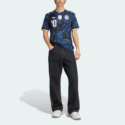 Adidas Argentina National Team Messi No.10, 2026 World Cup Away Fan Edition Quick-Dry Short-Sleeve Soccer Jersey for Men KH3940