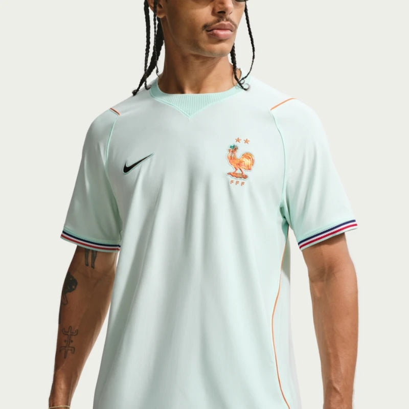 Nike France 2026 World Cup Away Soccer Jersey Men's Dri-FIT Quick Dry Football Jersey