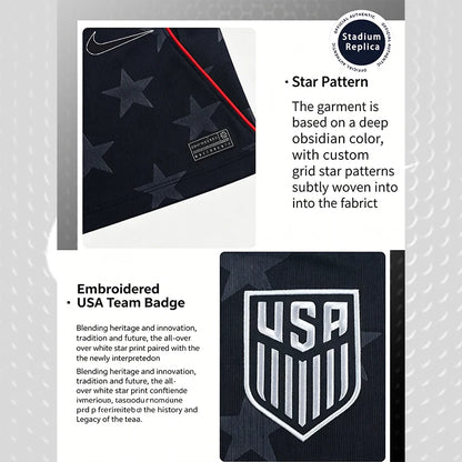 Nike Dri-FIT Unisex 2026 World Cup USA Away Fan Version Quick-Dry Soccer Jersey Short Sleeve T-Shirt IB5395-475