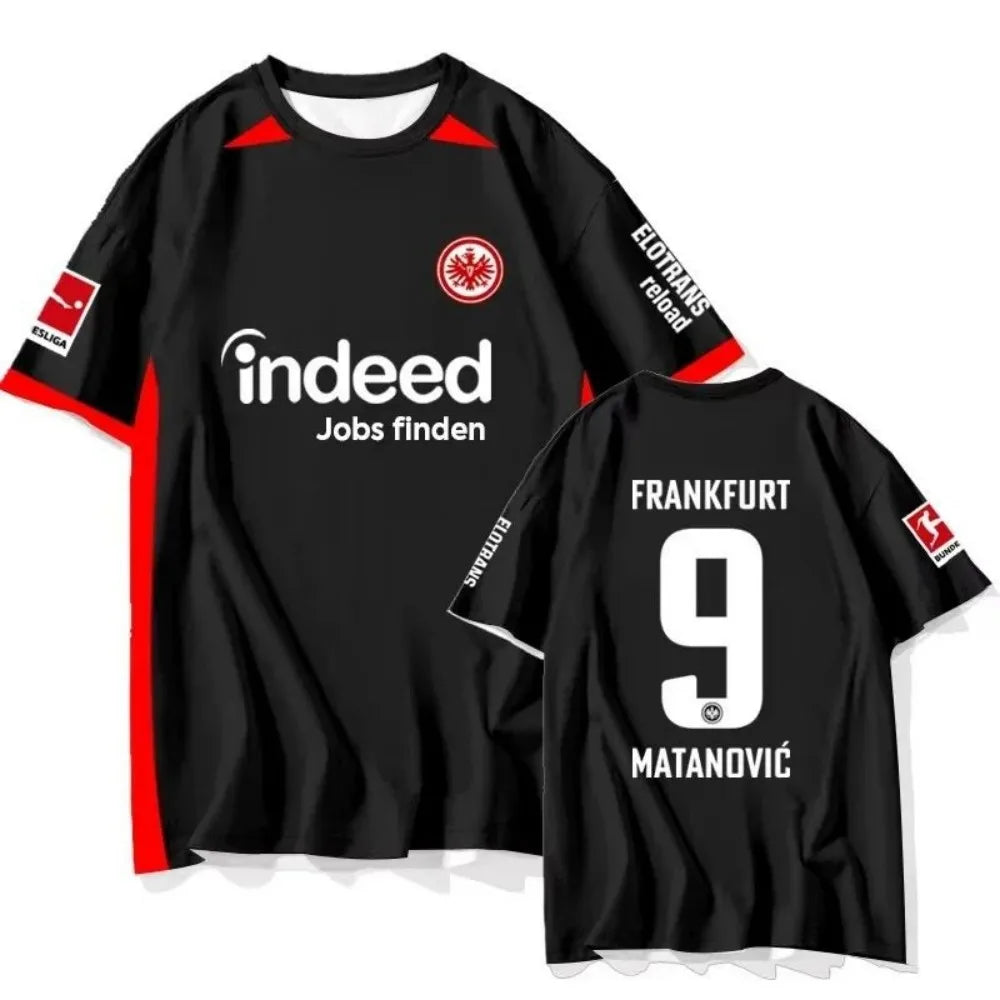 Men’s Football Graphic T-Shirt – Breathable Summer Streetwear