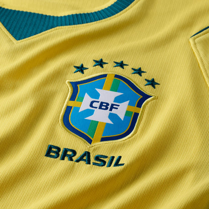 2026 World Cup Brazil National Team Home Football Jersey IF7054-724 Nike Men's/Women's Breathable Soccer Top
