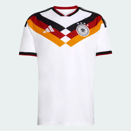 Adidas 2026 Germany National Team World Cup Soccer Jersey, Home Fan Edition Short-Sleeve Football Shirts Quick-Dry Man KD8363