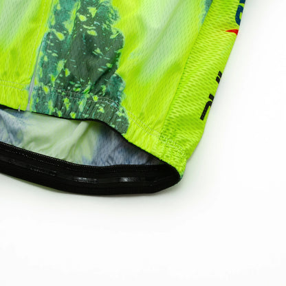 Yellow Cycling Jersey – Quick-Dry Breathable Performance Fit