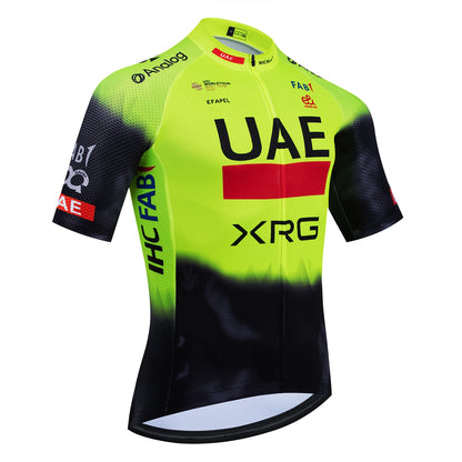 Yellow Cycling Jersey – Quick-Dry Breathable Performance Fit