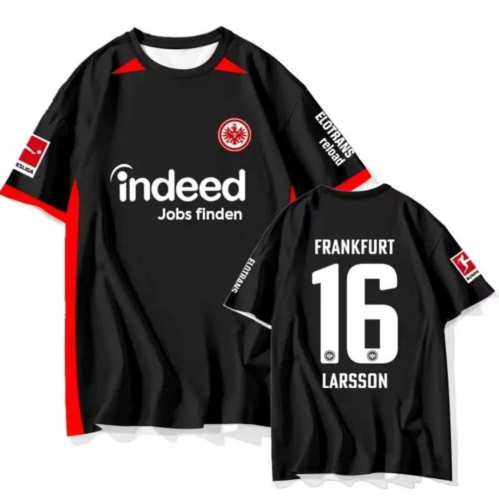 Men’s Football Graphic T-Shirt – Breathable Summer Streetwear
