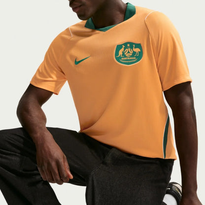 Nike IB5256 Australia 2026 World Cup Mens Fan Jersey Quick Dry Comfortable Soccer Uniform